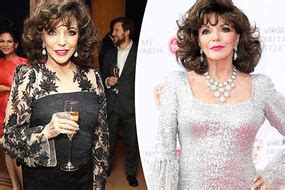 Joan Collins flaunts ample assets as she strips off in smouldering。